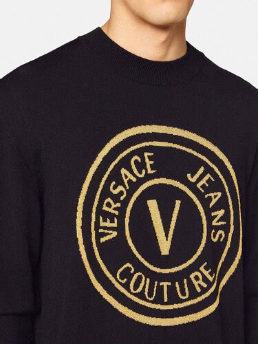 Maglioni Versace in Nero .